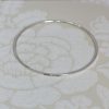 Silver wire bangle