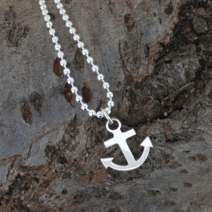 Large Anchor Necklace