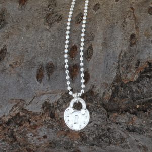 Small Padlock Necklace