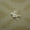 large silver bird charm