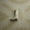 silver boot charm