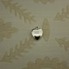 small silver heart charm