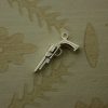 silver pistol charm