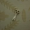 silver scissors charm