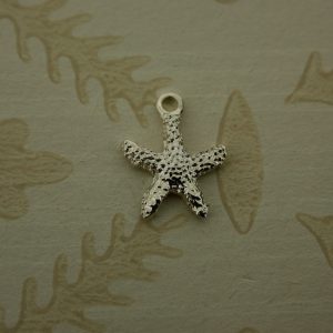 sterling silver starfish charm