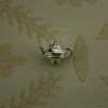 sterling silver teapot charm