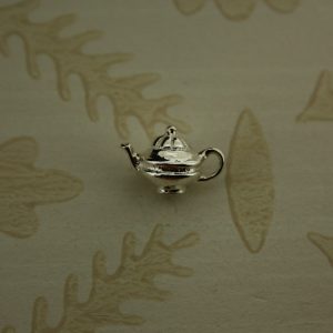 sterling silver teapot charm