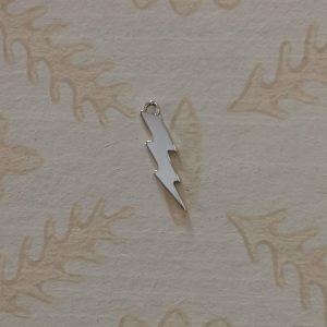 Small lightening bolt charm