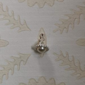 sterling silver royal orb charm